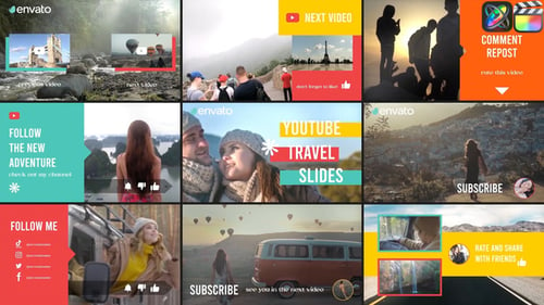 Download Social Media Travel Scenes for FCPX Apple Motion Template