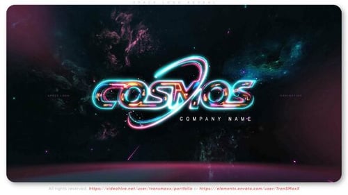 Download Space Logo Reveal After Effect Template