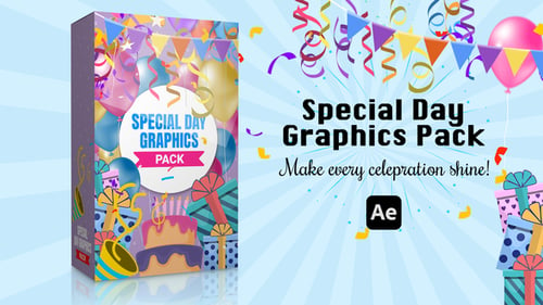 Download Special Day Pack After Effect Template