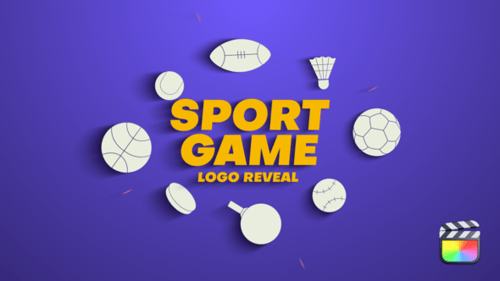 Download Sport Game Logo Reveal Apple Motion Template