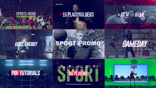 Download Sport Intro After Effect Template