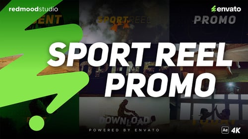 Download Sport Reel Promo After Effect Template