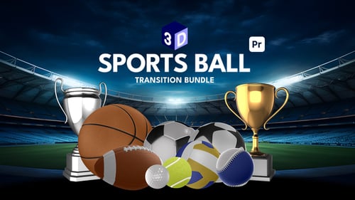 Download Sports Ball Transitions for Premiere Pro Premiere Pro Template