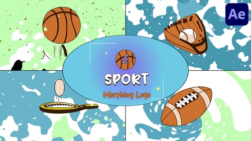 Download Sports Morphing Logo for After Effects After Effect Template