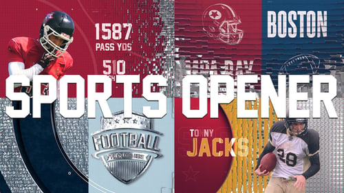 Download Sports Opener After Effect Template