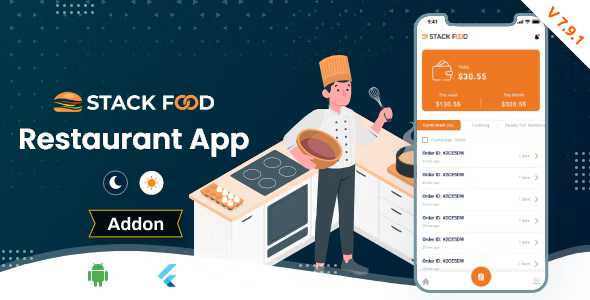 Download StackFood Multi Restaurant - Food Ordering Restaurant App