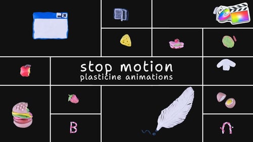 Download Stop Motion Plasticine Animations | FCPX Apple Motion Template