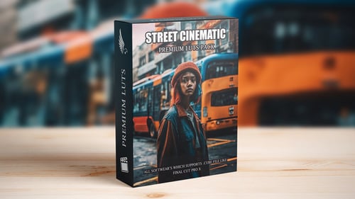 Download Street Hollywood Cinematic Moody Film LUTs Pack Final Cut Pro Template