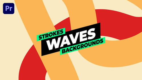 Download Strokes Backgrounds Premiere Pro Template