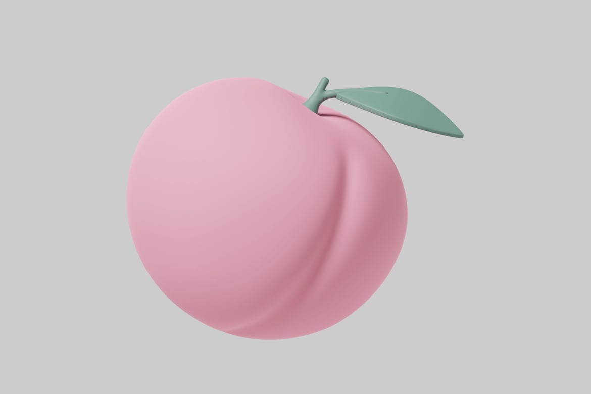 Download Stylized fruit 3D Model