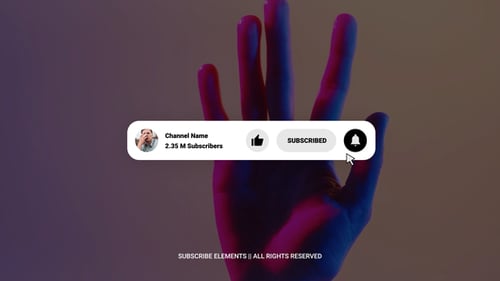 Download Subscribe Elements | AE After Effect Template