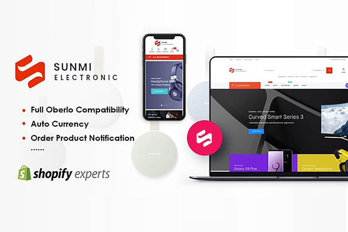 Download Sunmi - Electronics Responsive Shopify Theme