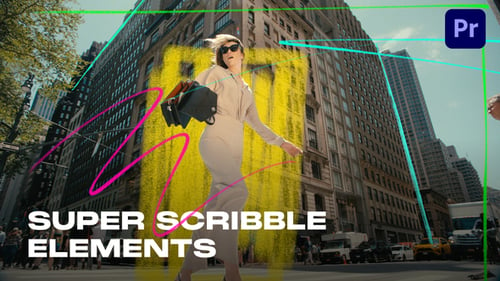 Download Super Scribble Pack Premiere Pro Template