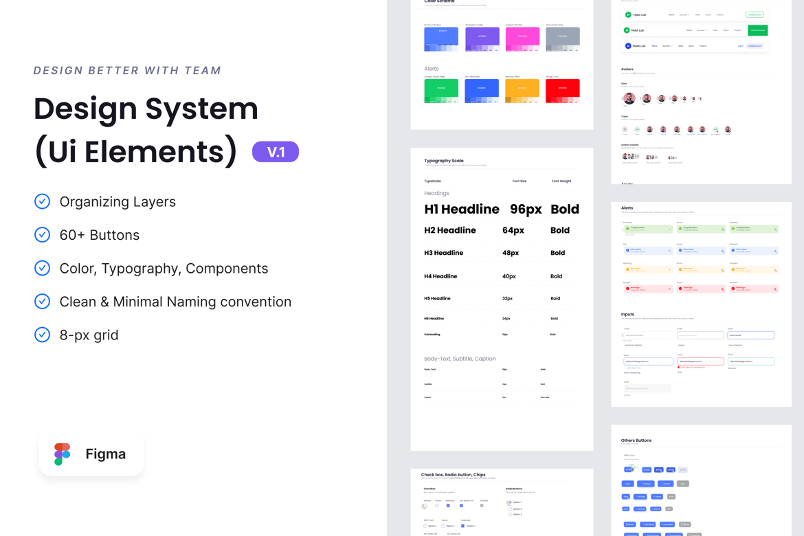 Download  System ( UI Elements ) Figma Design