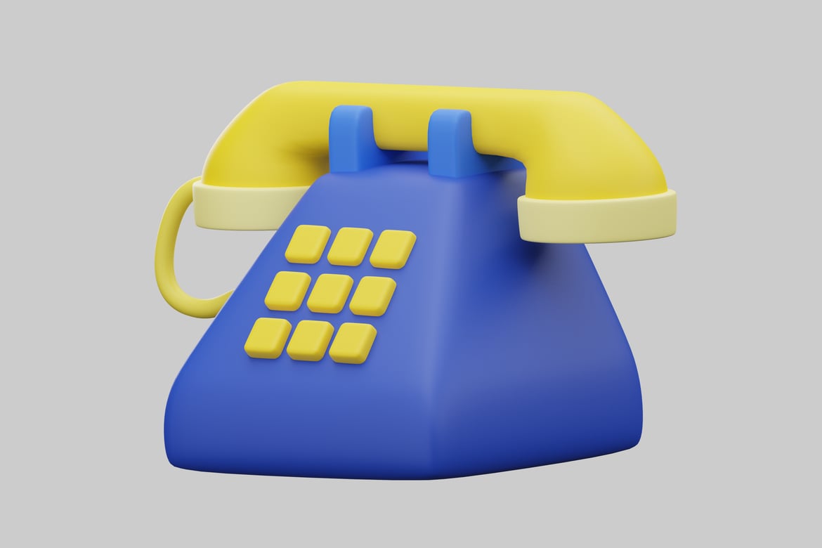 Download Telephone 3D Model