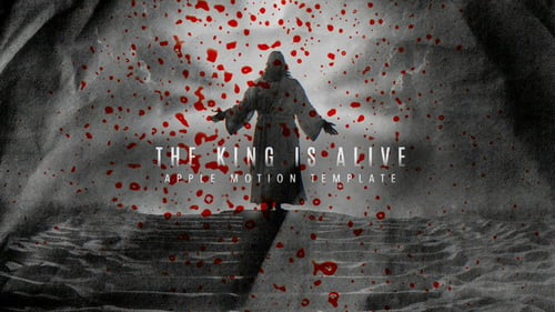 Download The King is Alive Apple Motion Template