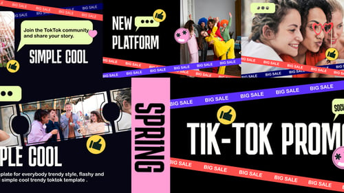 Download TikTok Promo After Effects After Effect Template