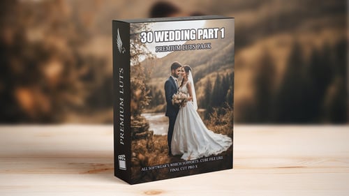 Download Top 30 Cinematic Wedding LUTs for Videographers: Essential Color Grading Presets Final Cut Pro Template