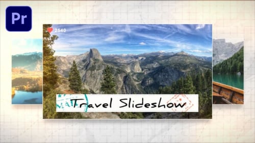 Download Travel Slideshow Premiere Pro Template