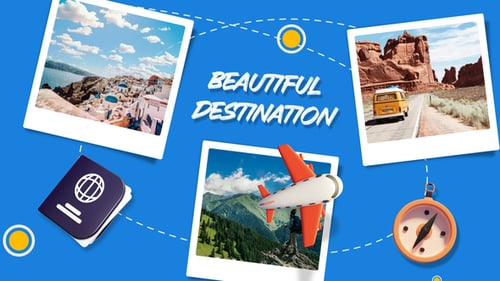 Download Travel Slideshow Template After Effect Template