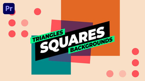 Download Triangles Backgrounds Premiere Pro Template