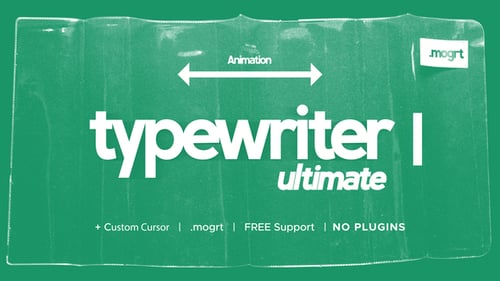 Download Typewriter Premiere Pro Template