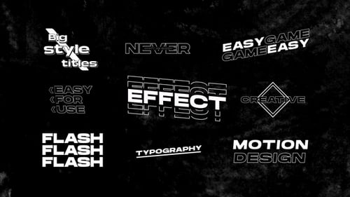 Download Typography Titles | FCPX & Apple Motion Apple Motion Template