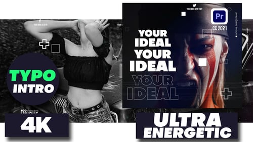 Download Ultra Energetic Intro Premiere Pro Template