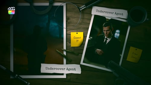 Download Undercover Agent Apple Motion Template