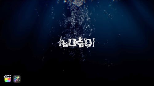 Download Underwater Logo Reveal | FCPX & Apple Motion Apple Motion Template