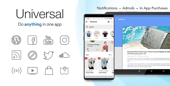 Download Universal - Full Multi-Purpose Android App