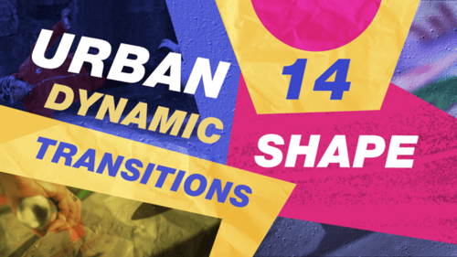 Download Urban Dynamic Shape Transitions Premiere Pro Template