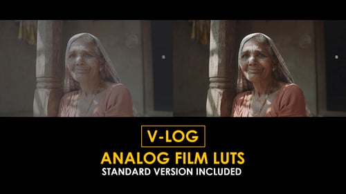 Download V-Log Analog Film and Standard Color LUTs Apple Motion Template