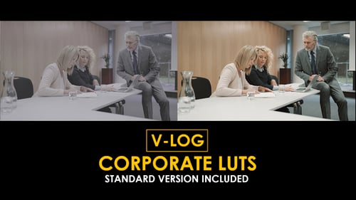 Download V-Log Corporate and Standard Color LUTs Apple Motion Template