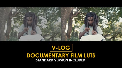 Download V-Log Documentary Film and Standard Color LUTs Apple Motion Template