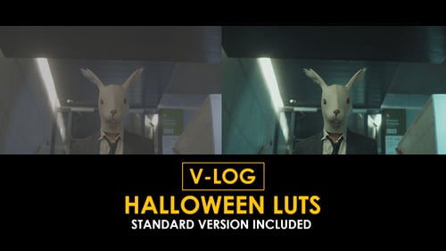 Download V-Log Halloween and Standard LUTs Apple Motion Template