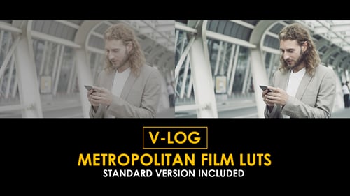 Download V-Log Metropolitan and Standard Color LUTs Apple Motion Template