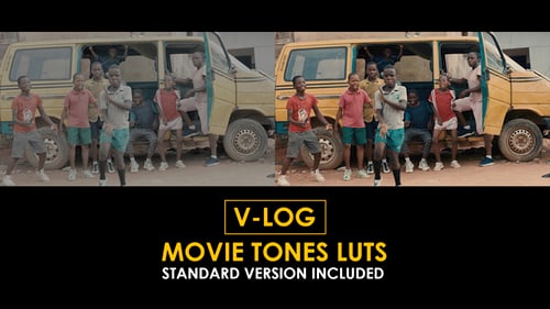 Download V-Log Movie Tones and Standard Color LUTs Apple Motion Template