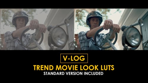 Download V-Log Trend Movie Look and Standard Color LUTs Apple Motion Template