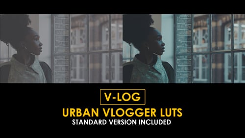 Download V-Log Urban Vlogger and Standard Color LUTs Apple Motion Template