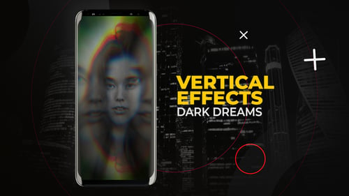 Download Vertical Dark Dreams Effect Premiere Pro Template