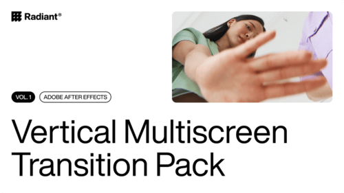 Download Vertical Multiscreen Transition After Effect Template