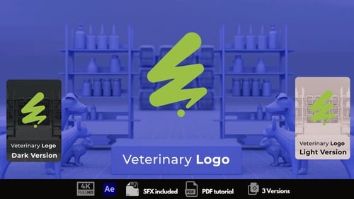 Download Veterinary Logo After Effect Template