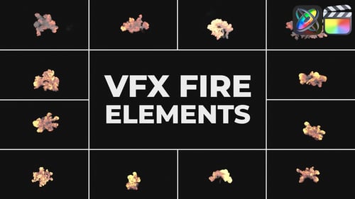 Download VFX Flames Elements for FCPX Apple Motion Template