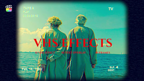 Download VHS Effects Apple Motion Template