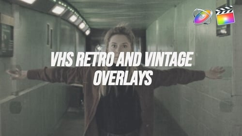 Download VHS Retro And Vintage Overlays | FCPX Apple Motion Template