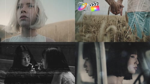 Download VHS Retro And Vintage Overlays Final Cut X and Apple Motion Apple Motion Template