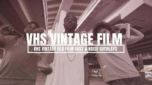 Download VHS Vintage Old Film Dust & Noise Overlays For After Effects After Effect Template