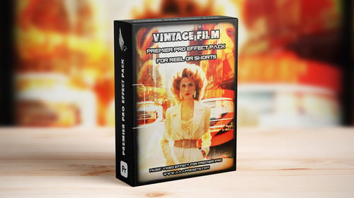 Download Vintage Film Effect Premiere Pro For Reels, Shorts & TikToks Premiere Pro Template