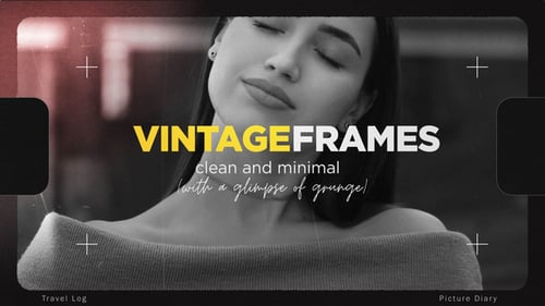 Download Vintage Frames Slideshow After Effect Template